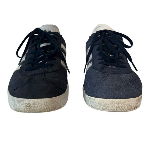 Adidas‎ Gazelle Shoes Originals Navy Blue White Size US Men 9 Women 10 - Picture 6 of 10